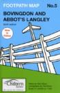 Chiltern Society Footpath Map No. 5 - Bovingdon And Abbots Langley - Preview