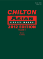 Chilton 2012 Asian Service Manual, Volume 5 - Preview