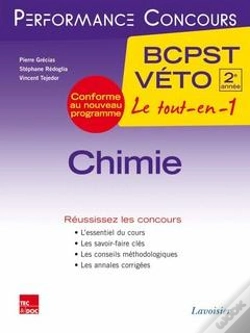 Capa do artigo Chimie 2e Annee Bcpst-Veto (Collection Performance Concours)