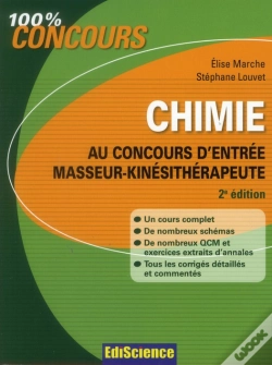 Capa do artigo Chimie Au Concours D'Entree Masseur-Kinesitherapie 2e Edition
