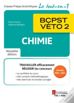 Capa do artigo Chimie ; Bcpst-Véto 2