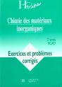 Chimie Des Materiaux Inorganiques Deuxieme Annee Pc ; Exercices Et Problemes Corriges - Preview