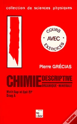Capa do artigo Chimie Descriptive Organique Minerale Sup Spe Pp' Deug A
