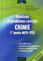Capa do artigo Chimie ; Exercices Et Problèmes Corrigés ; 1e Année Mpsi-Ptsi
