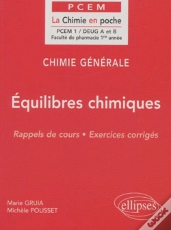 Capa do artigo Chimie Générale Tome 3 : Équilibres Chimiques