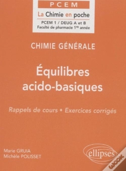 Capa do artigo Chimie Générale Tome 5 - Equilibres Acido-Basiques