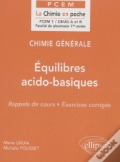 Capa do artigo Chimie Générale Tome 5 - Equilibres Acido-Basiques