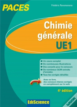 Capa do artigo Chimie Générale ; Ue1 Paces ; 4e Édition