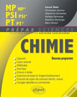 Capa do artigo Chimie Mp/Mp* Psi/Psi* Pt/Pt* Nouveau Programme 2014