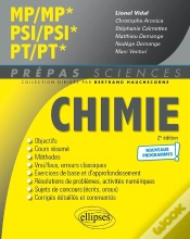 Capa do artigo Chimie : Mp/Mp* Psi/Psi* Pt/Pt*; Programme 2022