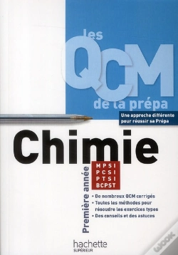 Capa do artigo Chimie ; Mpsi, Ptsi, Pcsi ; Qcm ; Première Année