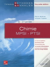 Capa do artigo Chimie Mpsiptsi 1re Annee Nouvelle Edition Coll Methodes Annales