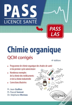 Capa do artigo Chimie Organique : Qcm Corrigés (4e Édition)
