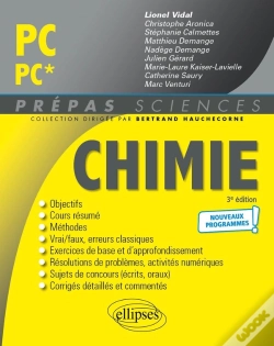 Capa do artigo Chimie : Pc/Pc* ; Programme 2022