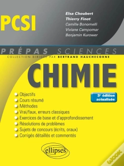 Capa do artigo Chimie Pcsi - 3e Édition Actualisée