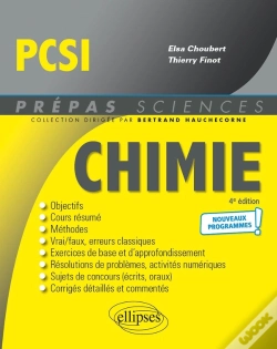 Capa do artigo Chimie ; Pcsi ; Nouveaux Programmes