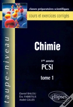 Capa do artigo Chimie Pcsi, Tome 1 - Cours Et Exercices Corrigés