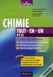 Capa do artigo Chimie Tout-En-Un ; Pcsi ; Cours Et Exercices Corrigés (2e Édition)
