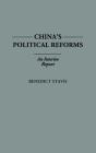 China'S Political Reforms - Preview