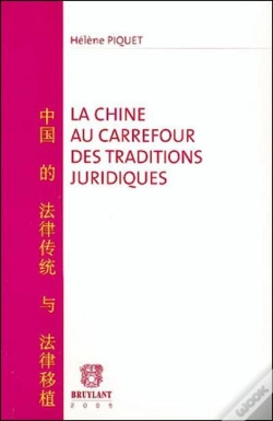 Capa do artigo Chine ; Au Carrefour Des Traditions Juridiques