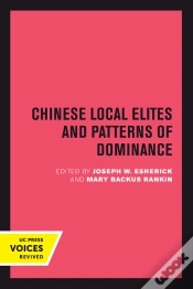 Capa do artigo Chinese Local Elites And Patterns Of Dominance