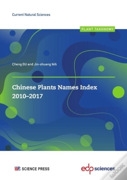 Capa do artigo Chinese Plants Names Index 2010-2017