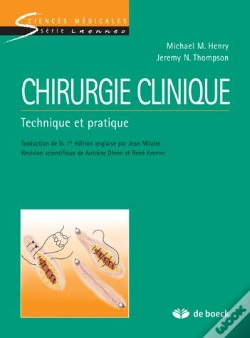 Capa do artigo Chirurgie Clinique ; Technique Et Pratique