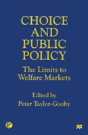 Choice And Public Policy - Preview