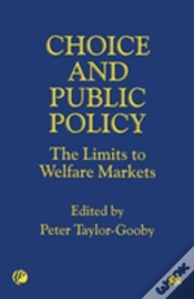 Capa do artigo Choice And Public Policy