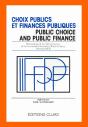 Choix Publics Et Finances ; 34e Congrès Hambourg 1978 - Preview