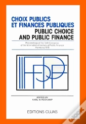 Choix Publics Et Finances ; 34e Congrès Hambourg 1978