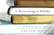 Choosing A Bible