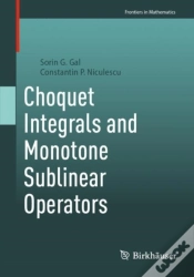 Capa do artigo Choquet Integral And Monotone Sublinear Operators
