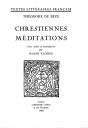 Chrestiennes Meditations - Preview