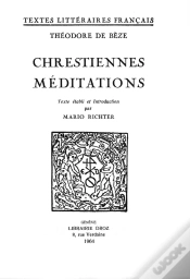 Capa do artigo Chrestiennes Meditations