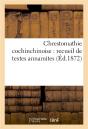 Chrestomathie Cochinchinoise : Recueil De Textes Annamites - Preview