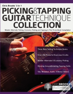 Capa do artigo Chris Brooks' 3 In 1 Picking & Tapping Guitar Technique Collection
