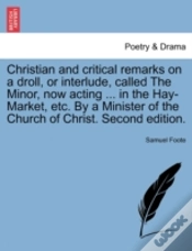 Capa do artigo Christian And Critical Remarks On A Drol