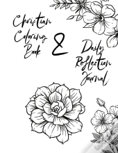 Christian Coloring Book & Daily Reflection Journal
