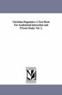Christian Dogmatics - Preview