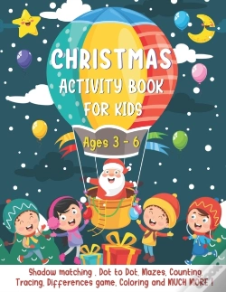 Capa do artigo Christmas Activity Book For Kids Ages 3-6