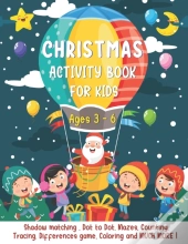 Christmas Activity Book For Kids Ages 3-6