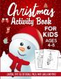 Christmas Activity Book For Kids Ages 4- - Preview