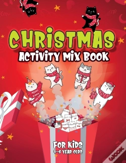 Capa do artigo Christmas Activity Mix Book For Kids 4-8 Year Olds