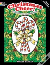 Capa do artigo Christmas Cheer! Stained Glass Coloring Book