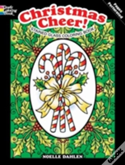 Capa do artigo Christmas Cheer! Stained Glass Coloring Book