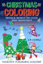 Christmas Coloring Dinosaur, Monkey And - Preview