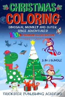 Capa do artigo Christmas Coloring Dinosaur, Monkey And