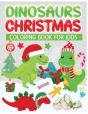 Christmas  Dinosaurs Coloring Book For Kids - Preview