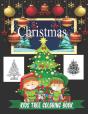 Christmas Kids Tree Coloring Book - Preview